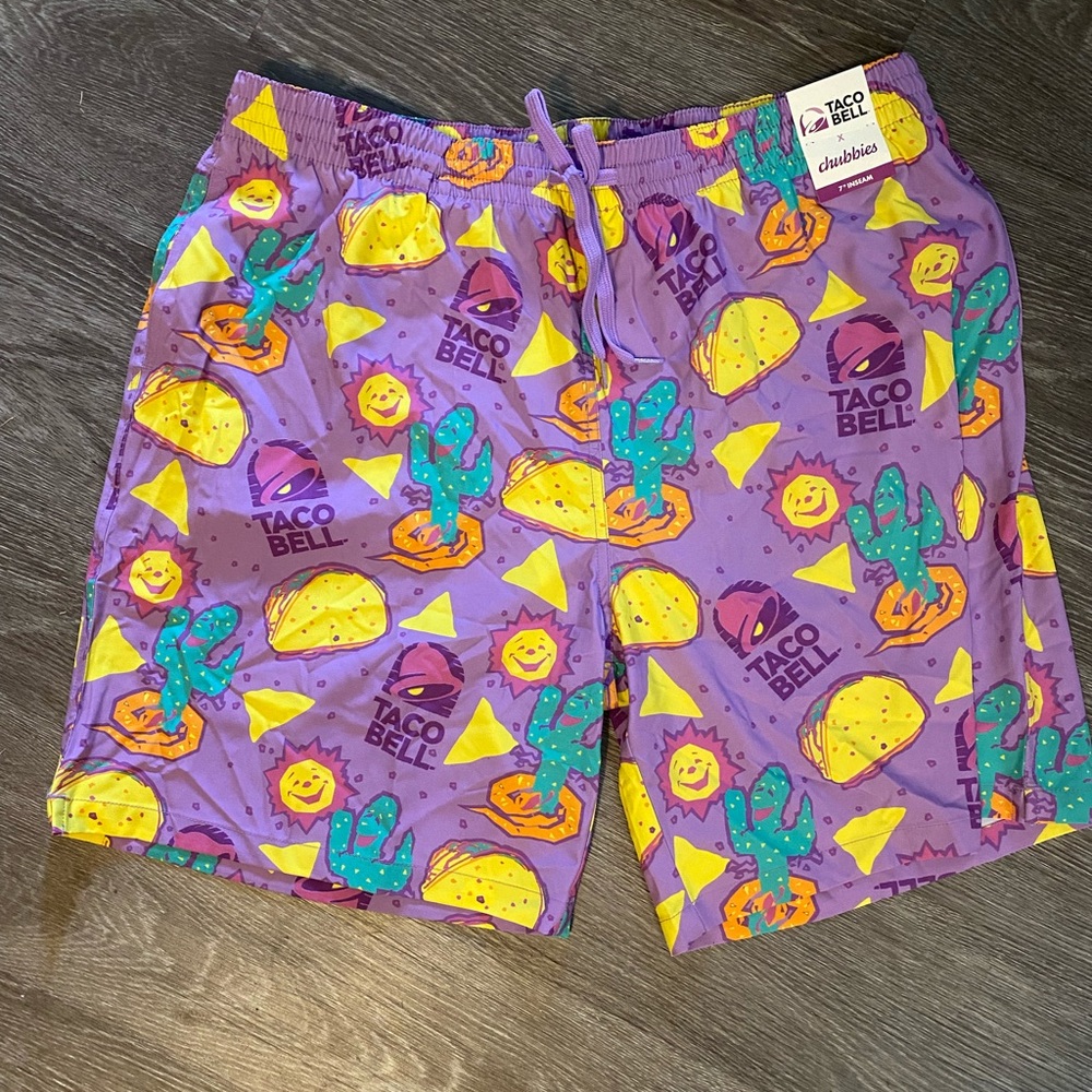 Chubbies x Taco Bell XXL Men’s Swim Trunks